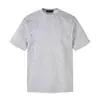 Camiseta Corta de Retazos con Remaches Estilo Retro Americano para Hombre Verano 2026 Delgada Holgada Casual Cuello Redondo