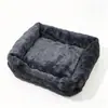 Casa de cachorro inverno quente espessada pelúcia quatro estações universal casa de gato cama de pet tapete para cachorro pequeno fabricante atacado produtos em estoque