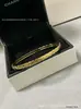 V Gold Versão Alta Xiangjia cocoruch Nova Versão Pulseira Acolchoada de Diamante Pequeno Estilo Xiang Aberta Estreita Larga Versão com Diamantes Pulseira