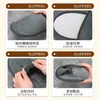 Pantuflas Desechables de Terciopelo Coral para Hoteles, Antideslizantes, Viajes de Cinco Estrellas, Portátiles, Hospitalidad Interior, Engrosadas, Uso Comercial
