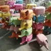 Taburete Cuadrado de Tela con Tecnología de Madera Maciza Doble Taburete para Cambiar Zapatos de Animales Regalo con Logo Personalizado Taburete Pequeño Linda Alpaca