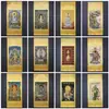 Caligrafía y Pintura Antigua, Pintura Decorativa para el Recibidor, Estilo Vintage, Ya Enmarcada, Thangka, Pergamino Budista de Xizang, Pintura del Salón Central, Guanyin de las Mil Manos