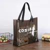 Bolso de Mano de PVC Colorido Simple Tridimensional Láser Transparente Bolsa de Embalaje para Ropa de Moda Gran Capacidad Personalizable