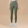 Mallas de Fitness para Correr Levanta Glúteos de Cintura Alta Control de Abdomen Elásticas Deportivas Ajustadas Pantalones de Yoga Gris-Morado para Mujer