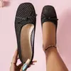 Nuevos Zapatos Planos Cómodos para Mujer Primavera/Verano 2026 Moda de Comercio Exterior Versátiles Zapatos Planos de Boca Baja con Lazo para Mujer