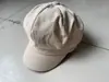 Chapéus Femininos para Outono e Inverno, Chapéus de Proteção Solar Estilo Coreano, Boinas de Veludo Cotelê, Bonés de Baseball, Chapéus Octogonais, Chapéus de Abóbora, Versátil