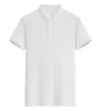 Camisas Polo Personalizadas, Camisetas de Tamanho Grande, Roupas de Trabalho, Camisas Culturais, Impressão de Logo Bordado, Roupas de Trabalho de Manga Curta Feitas Sob Medida Transfronteiriças com Golas Reversas