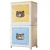 Caixa Organizadora de Brinquedos 48cm de Largura, Cesto de Roupa Suja Doméstico, Cesto de Armazenamento de Roupas Dobrável de Grande Capacidade, Essencial para Organização Infantil
