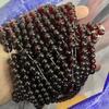 Contas de Jade Imitação, Contas Soltas de Cristal Colorido, Pulseira de Calcedônia Imitação, Contas de Vidro Pintadas, Acessórios DIY, Atacado de Contas