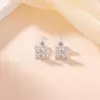 Pendientes Cuadrados Geométricos Chapados en Oro de Plata de Ley S925 Yiluyin, Elegantes y Versátiles, Modernos y Exquisitos, Adecuados para el Uso Diario