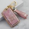 Funda Protectora de TPU con Patrón de Piedra Jade Bolsa con Hebilla para Llave de Coche Dongfeng Renault Estuche para Llave Coreja Coreau