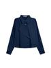 Camisa EVERTRUE de color liso para mujer, primavera 2024, nueva camisa de algodón de manga larga con botones laterales, estilo coreano, 61417