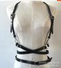 Atacado de fábrica sexy couro bondage cinto peito oco sexy roupas desempenho palco acessórios de vestuário