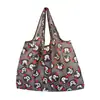 Nova Bolsa de Armazenamento de Nylon Cartoon Mickey Grande Capacidade Espessa para Viagem Supermercado Bolsa de Ombro Portátil para Compras Atacado
