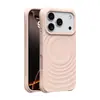 El Nuevo Silicona Líquida Afelpada es Adecuado para la Funda Magnética para Teléfono con Forma de Ola para iPhone 18 Pro Max y la Funda Protectora para Apple 17