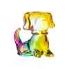 Lujo Ligero Colorido Juego de los Doce Zodíacos Adornos de Animales Sala de Estar Decoración Suave Cristal Mascota de Té Hecho a Mano Suministro Transfronterizo