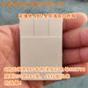 ABS especial não preenchido cinza claro branco mãe 88279C ABS especial de alto acabamento cinza claro branco mãe 88279C