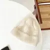 Chapéu de Tricô Soltinho Estilo Japonês para Mulheres, Versátil para Outono e Inverno, Estilo Coreano, Quente, Protege as Orelhas, Solto, Fábrica
