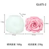 Em Estoque Molde de Silicone para Vela Grande Estilo Europeu Extra Grande Aroma de Rosa Molde para Bolo Pilar Flor Grande Forma para Assar Bolo Mousse