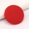 Atacado de Fábrica Botões Decorativos Coloridos de Tecido Pelúcia Botões para Casaco de Caxemira Suéter Jaqueta Vento Bolsa Botões de Tecido Prova de Amostra Personalização