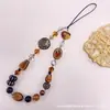 Ins Original Caramelo Duro Ámbar Casero Cadena Cámara CCD Cuentas DIY Cordón Frío Colgante Retro Popular D