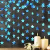 Decoração de Fundo para Festa Dançante Transfronteiriça da Amazon, Guirlanda de Cordão Costurado com Estrela de Cinco Pontas Preta e Dourada, Decoração Festiva a Laser