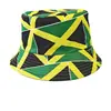 Sombrero de Pescador Estampado Transfronterizo, Reversible, Unisex, Sombrero Versátil para Viajes al Aire Libre con Protección Solar, Sombrero de Cubo de Moda Estilo Europeo y Americano