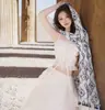 Súper Hada~ Bufanda para Mujer para Primavera, Otoño y Verano, Chal para Aire Acondicionado, Bufanda Versátil Protectora del Sol para la Playa, Bufanda de Algodón Lino Seda para Protección del Cuello