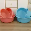 Lavabo de Rayas Gruesas de Moda para Dormitorio de Estudiantes, Lavabo Grande, Recipiente de Almacenamiento, Lavabo Publicitario para Regalo, Lavabo de Exportación para el Hogar, Lavabo