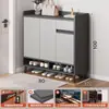 Gabinete para Zapatos de Entrada de Elevador para Uso Doméstico, Sensación de Alta Gama, Un Zapatero por Apartamento, Almacenamiento Integrado Montado en la Pared, Nuevo Modelo 2025