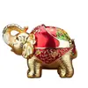 Cenicero de Elefante Estilo Europeo con Tapa, Creativo Cenicero Retro para Sala de Estar y Hogar de Lujo Ligero, Cenicero de Alta Gama de Moda