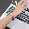 Correa de metal con incrustaciones de diamantes de gato KT adecuada para Xiaomi Mi Band 9 Pro, 8 Pro, Redmi 6/5/4 pulsera de reloj para mujer