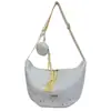 Bolsa Feminina 2026 Nova Verão Estilo Coreano Tendência Bolsa de Ombro Transversal Casual Bolsa de Tecido Leve Bolsa Simples de Bolinho