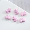 9X12Mm Moños de Aleación Pintada Perforados Puntos de Polca Moño Accesorios para Joyería DIY de Collar Pulsera para Teléfono Móvil