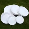 Plato de cena desechable plato de papel plato para pastel plato de papel blanco plato de papel para pintar de jardín de infantes materiales de arte para niños DIY
