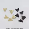 Pieza Decorativa Triangular en Miniatura "Caja Antigua" Incrustada con Diamantes Añade "Emblema Noble" a Colecciones Mini