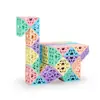 Regla Mágica Infantil 24 Secciones 36/48/72 Piezas Educativo Aprendizaje Temprano Jardín de Infancia Set Completo Cubo Mágico Plegable Juguete
