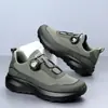 Zapatos de Hombre de Botón de Moda Verano 2026, Zapatos Casuales Deportivos Transpirables para Exteriores y Senderismo, Zapatos de Correr para Hombre de Venta Caliente Transfronteriza