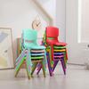 Silla Pequeña para Jardín de Infancia, Silla de Plástico Grueso para Estudiantes Niños, Silla para Adultos con Respaldo, Taburete, Silla para Mesa de Comedor Infantil