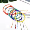 Pulsera Nueva de Cristal para Arroz Tejida a Mano Ojo del Diablo con Cuentas de Ojo Esmaltado para Mujeres
