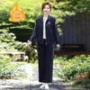 Traje Esportivo Casual com Pelúcia para Mãe de Meia-Idade Feminino Outono Inverno Novo Estilo Marca para Mulheres de Meia-Idade Hoodie Espessado de Alta Qualidade
