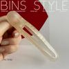 Nuevo Clip Simple Esmerilado Grande de Pico de Pato para Flequillo, Cabello Roto, Clip para Lavar el Cabello, Fácil de Usar, Pasador Perezoso, Accesorios para el Cabello para Mujeres