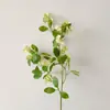 Arranjos Florais de Casamento com Plantas Verdes, Capim Aspargo, Flores de Seda, Folhas Verdes, Flores Artificiais, Decorações Florais de Teto, Arte Floral Artificial de Alta Qualidade