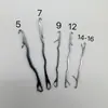 Juego de 18 piezas de accesorios para máquina de tejer computarizada, que incluye agujas de coser a mano, agujas de doble punta, ganchos de crochet de doble punta, agujas de osmanthus y agujas para puntos hacia adelante y hacia atrás, así como agujas para remendar
