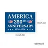 Bandera Americana de Mayor Venta Transfronteriza del 250º Aniversario, Bandera para Agitar a Mano del Día de la Independencia, Suministros de Decoración para Celebraciones