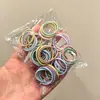 Diademas elásticas negras para niños, suaves con el cabello, alta elasticidad, sujetadores de pelo duraderos, accesorios para el cabello