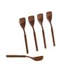 Colher descartável espessada para bolo mousse, colher para sorvete, colher para café, colher para sobremesa, colher para tiramisu, pacote independente