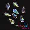 Ab Fantasia Cristal Transparente Vidro Pingente DIY Joias Colar Acessórios Pingente Brincos Pulseira Material Atacado