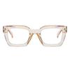 2022 Cross-border Hot-selling Anti-blue Light Thick Edge Flat Mirror Frame European and American Street Photographing ins Square Flat Mirror Multicolor