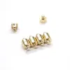 Cierre de Retención de Color Relleno de Oro de 14K Cierre Magnético Fuerte Cilíndrico Pulsera Collar Cierre de Conexión Magnética Accesorios para Joyería Hecha a Mano DIY